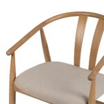 Chaise marron bois Suro – Image 7