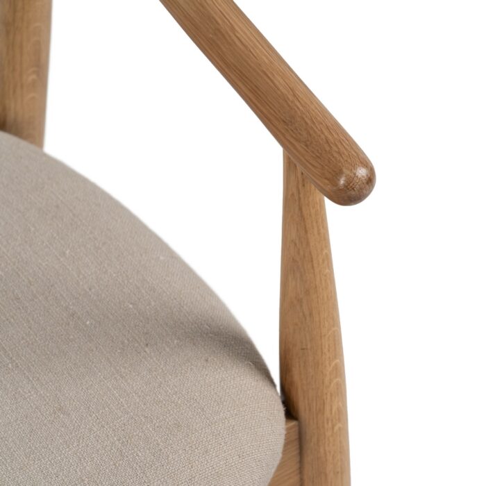 Chaise marron bois Suro – Image 8