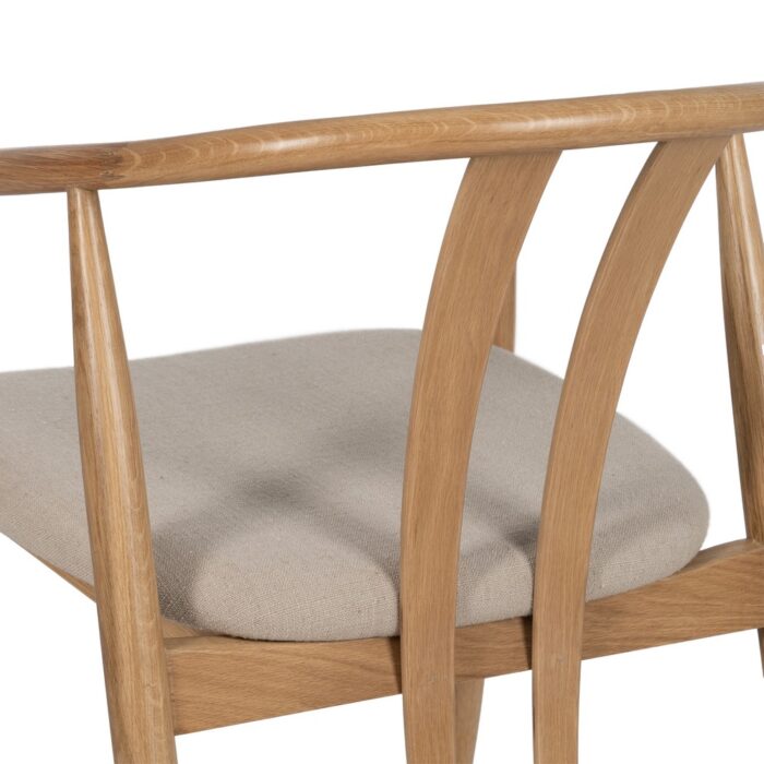 Chaise marron bois Suro – Image 9