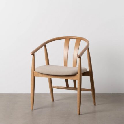 Chaise marron bois Suro Ixia