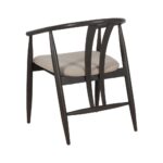 Chaise noire bois Suro – Image 3