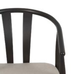 Chaise noire bois Suro – Image 4