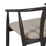 Chaise noire bois Suro – Image 8