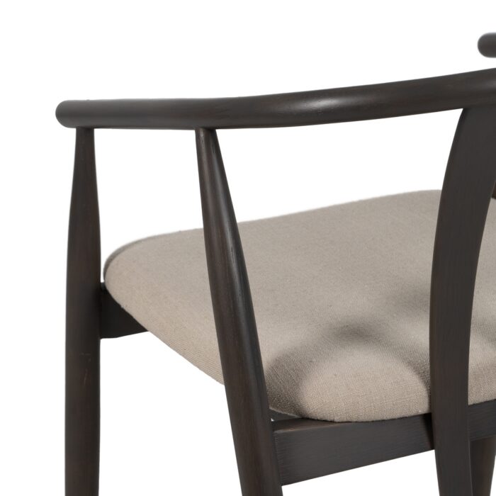Chaise noire bois Suro – Image 8