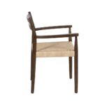 Chaise marron bois River – Image 3