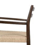 Chaise marron bois River – Image 7