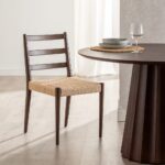 Chaise marron bois Hello – Image 2