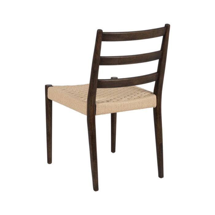 Chaise marron bois Hello – Image 4