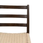 Chaise marron bois Hello – Image 5