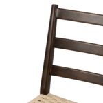 Chaise marron bois Hello – Image 6