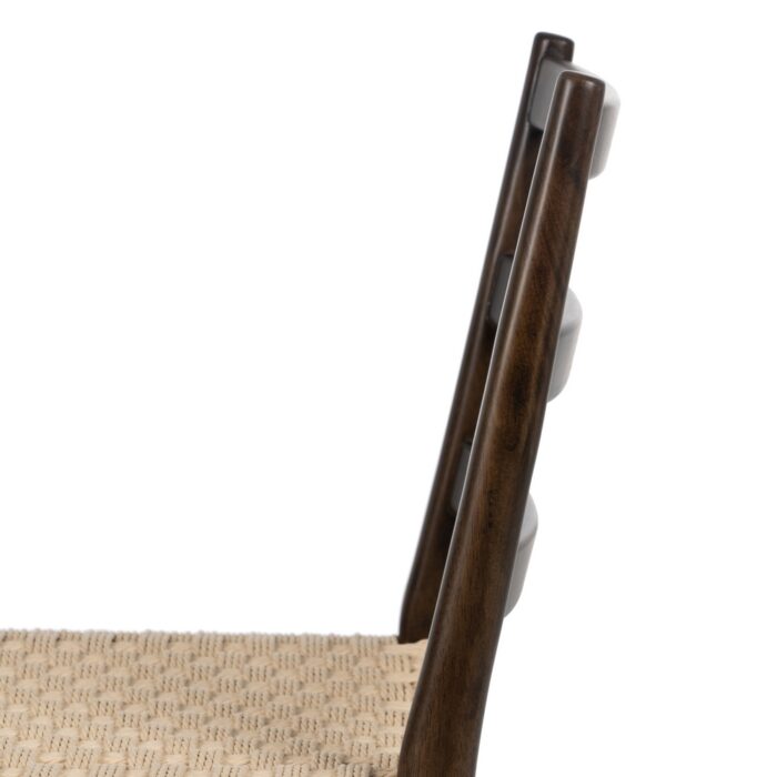 Chaise marron bois Hello – Image 7