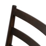 Chaise marron bois Hello – Image 8