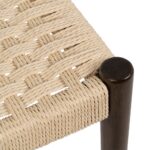 Chaise marron bois Hello – Image 9