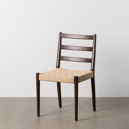Chaise marron bois Hello Ixia