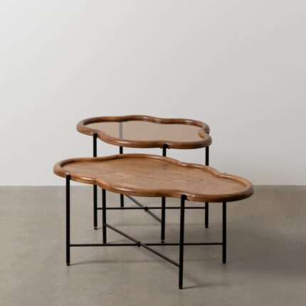 Set de 2 tables basses Virtuo Ixia