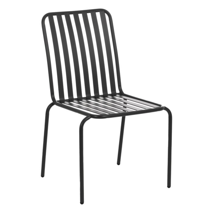 Chaise métal grise Lova – Image 5
