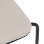 Chaise métal grise Lova – Image 9
