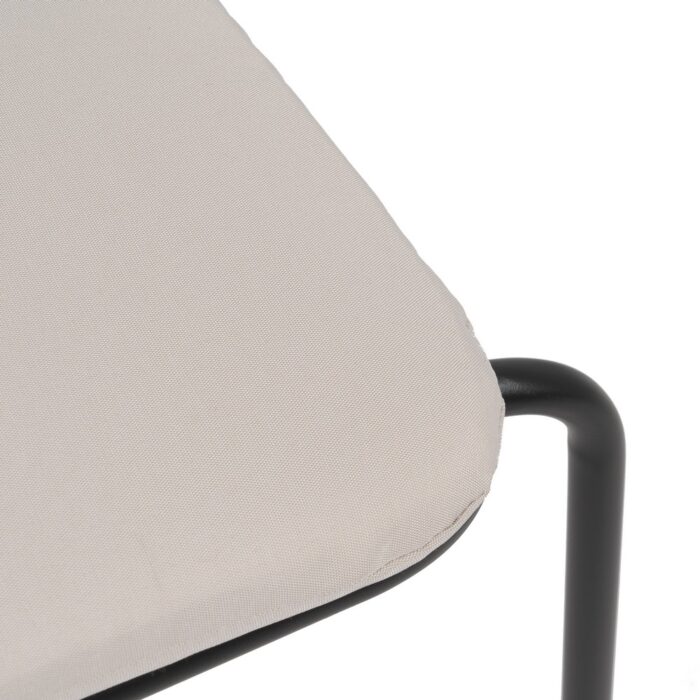 Chaise métal grise Lova – Image 9