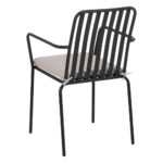 Chaise métal grise Kyra – Image 4