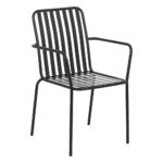 Chaise métal grise Kyra – Image 5