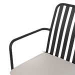 Chaise métal grise Kyra – Image 7