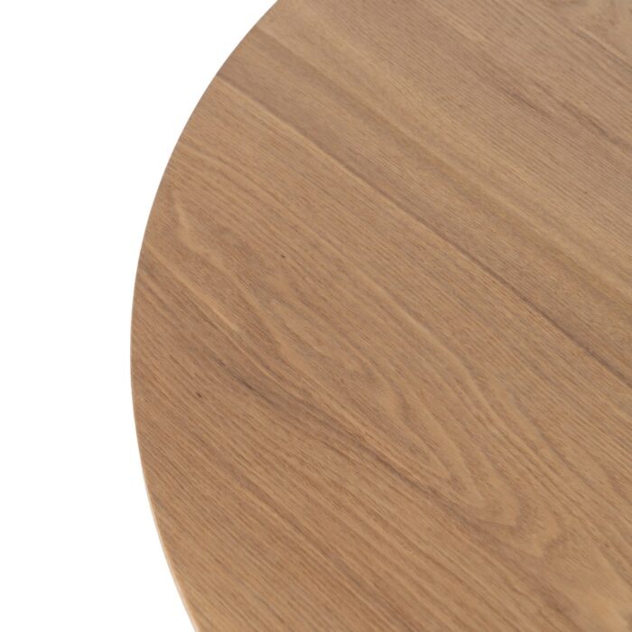 Table à manger bois ronde Trima – Image 3