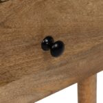 Table de chevet 2 tiroirs manguier Luna – Image 8