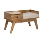 Banc 1 tiroir manguier Half – Image 2
