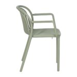 Chaise verte accoudoir Zapo – Image 4