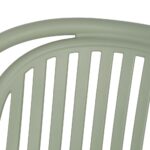 Chaise verte accoudoir Zapo – Image 8