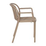 Chaise beige accoudoir Zapo – Image 4