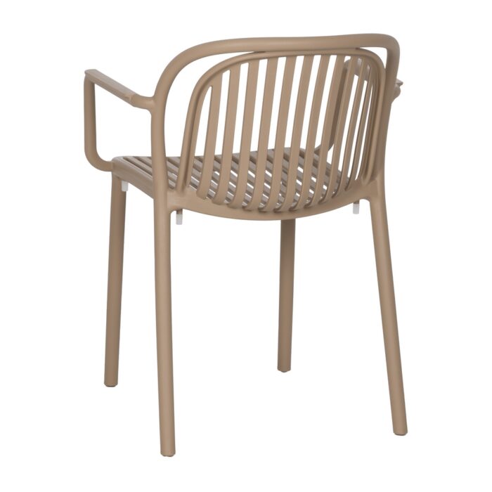 Chaise beige accoudoir Zapo – Image 5