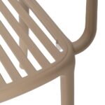 Chaise beige accoudoir Zapo – Image 9