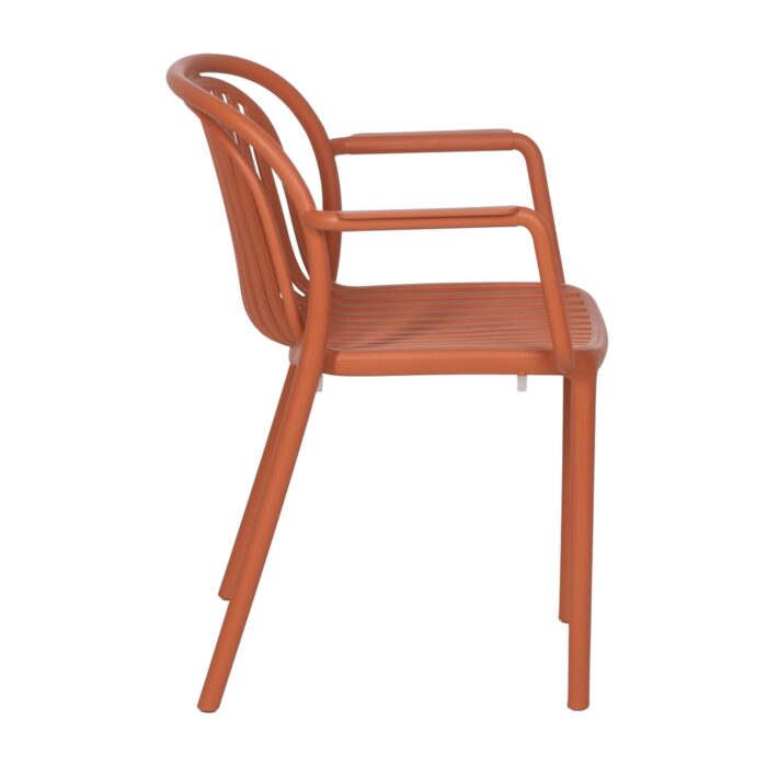 Chaise Terracotta accoudoir Zapo – Image 4