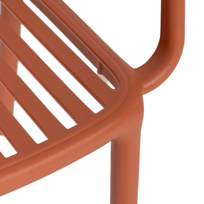 Chaise Terracotta accoudoir Zapo – Image 9
