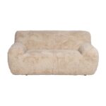 Canapé beige 2 places Ours – Image 3