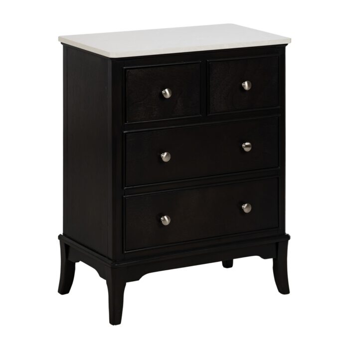Commode noir marbre Restrito – Image 2