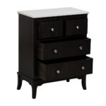 Commode noir marbre Restrito – Image 3