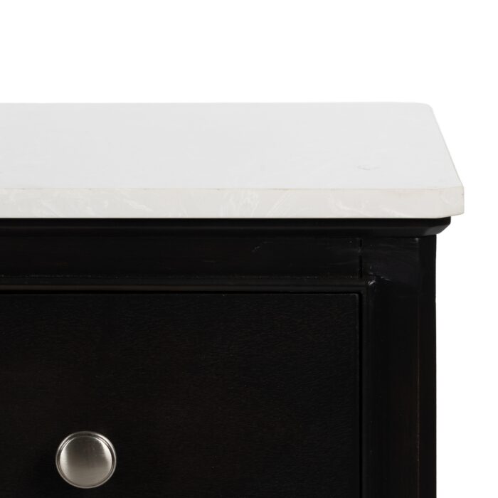 Commode noir marbre Restrito – Image 8