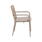 Chaise aluminium grise Nova – Image 3