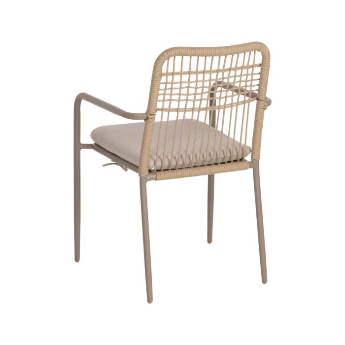 Chaise aluminium grise Nova – Image 4
