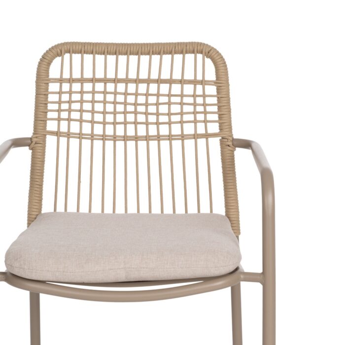 Chaise aluminium grise Nova – Image 5