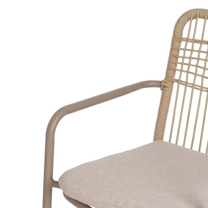 Chaise aluminium grise Nova – Image 6