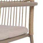 Chaise aluminium grise Nova – Image 8
