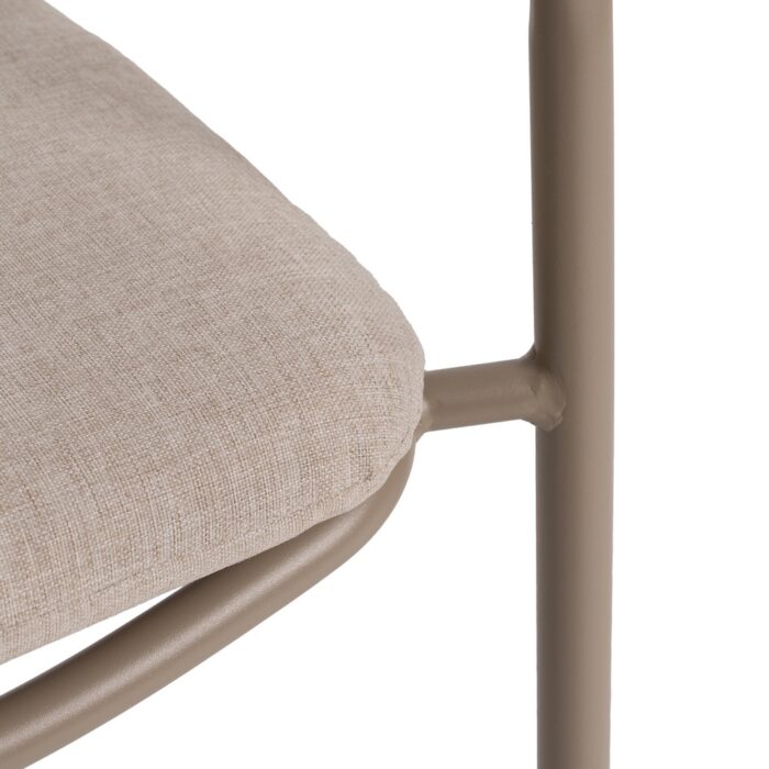 Chaise aluminium grise Nova – Image 9