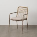 Chaise aluminium grise Nova Ixia