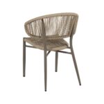 Chaise aluminium grise Jupiter – Image 4