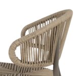 Chaise aluminium grise Jupiter – Image 6