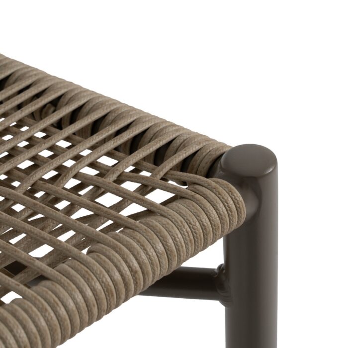 Chaise aluminium grise Jupiter – Image 7