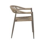 Chaise aluminium grise Kuiro – Image 3